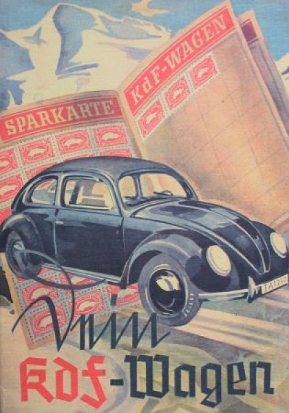 Volkswagen KdF Modelprogram 1939 "Mein KdF-Wagen" Carbrochure (7371)